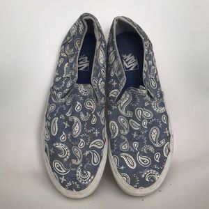 Vans Paisley Slip Ons